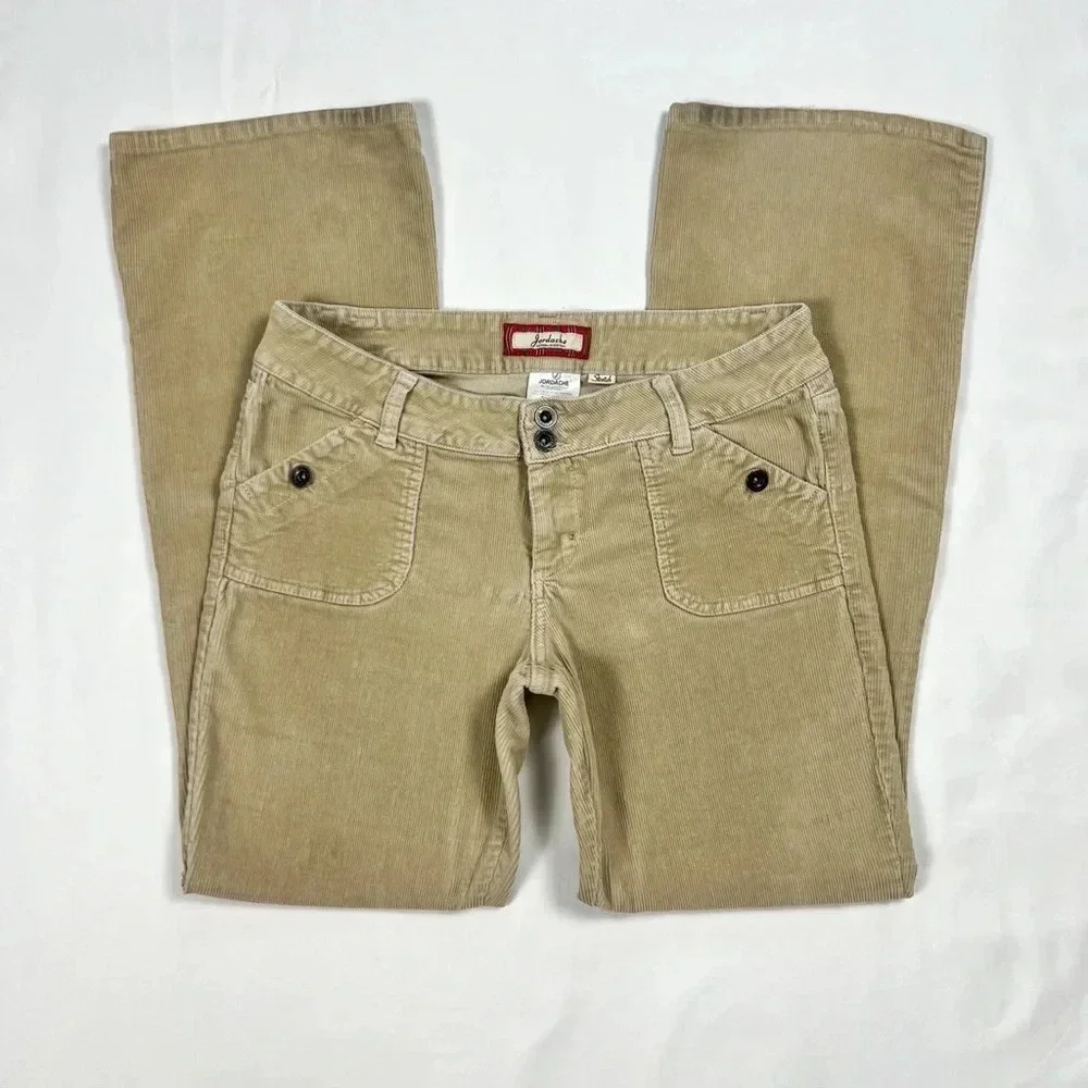 Y2K Jordache Wide Leg Corduroy Pants